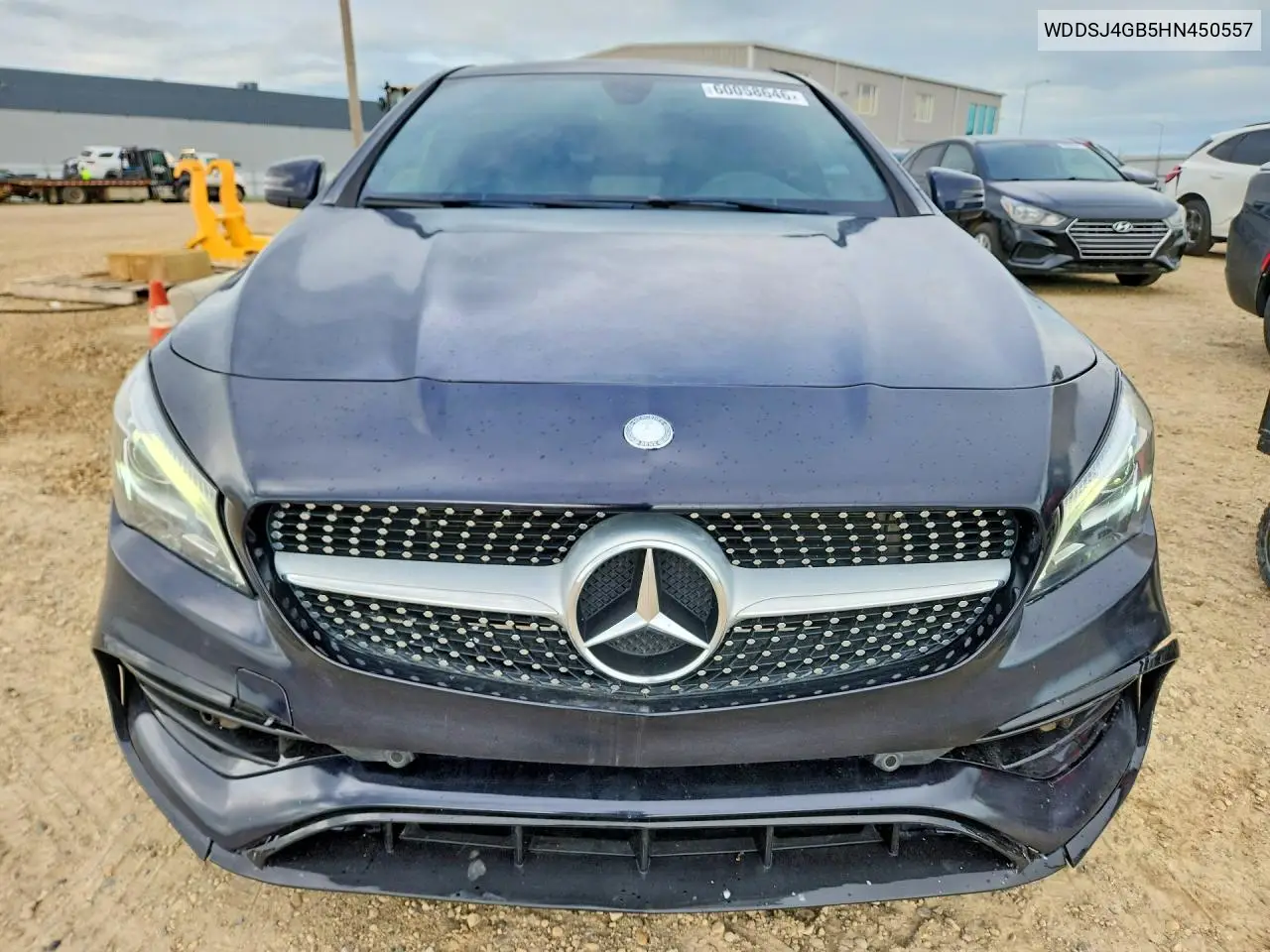 2017 Mercedes-Benz Cla 250 4Matic VIN: WDDSJ4GB5HN450557 Lot: 60058646