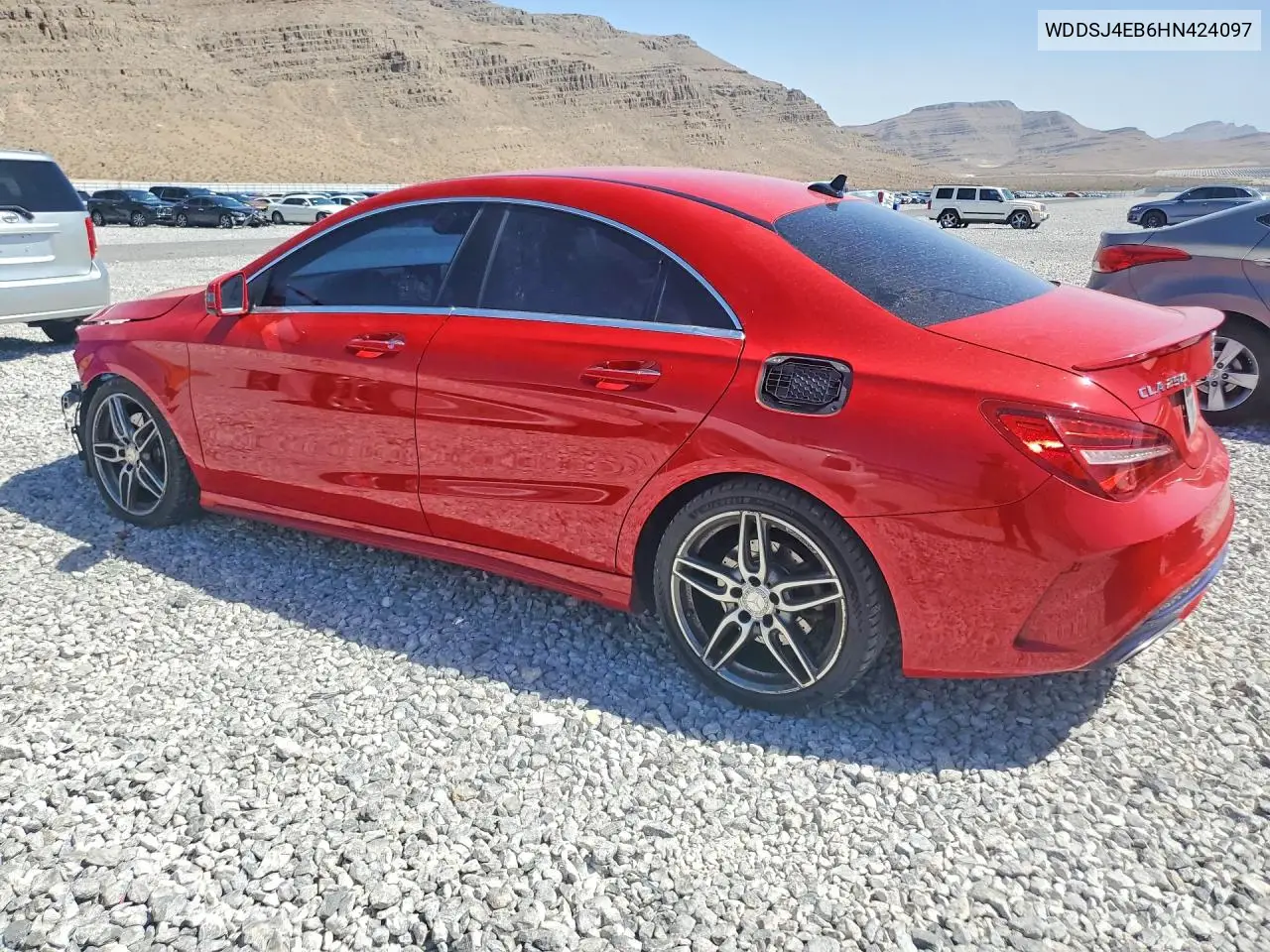 2017 Mercedes-Benz Cla 250 VIN: WDDSJ4EB6HN424097 Lot: 60824976