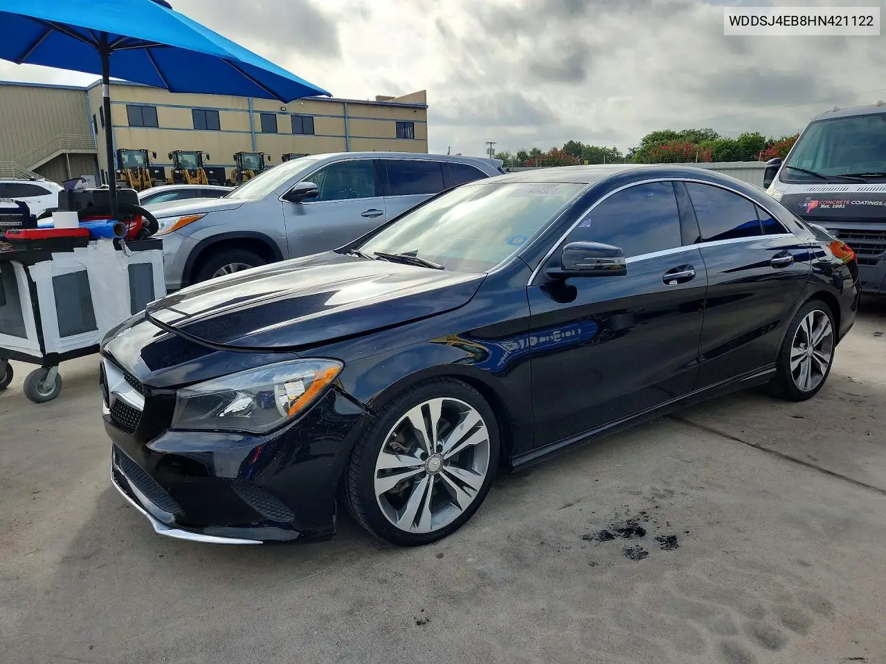 2017 Mercedes-Benz Cla 250 VIN: WDDSJ4EB8HN421122 Lot: 61484926
