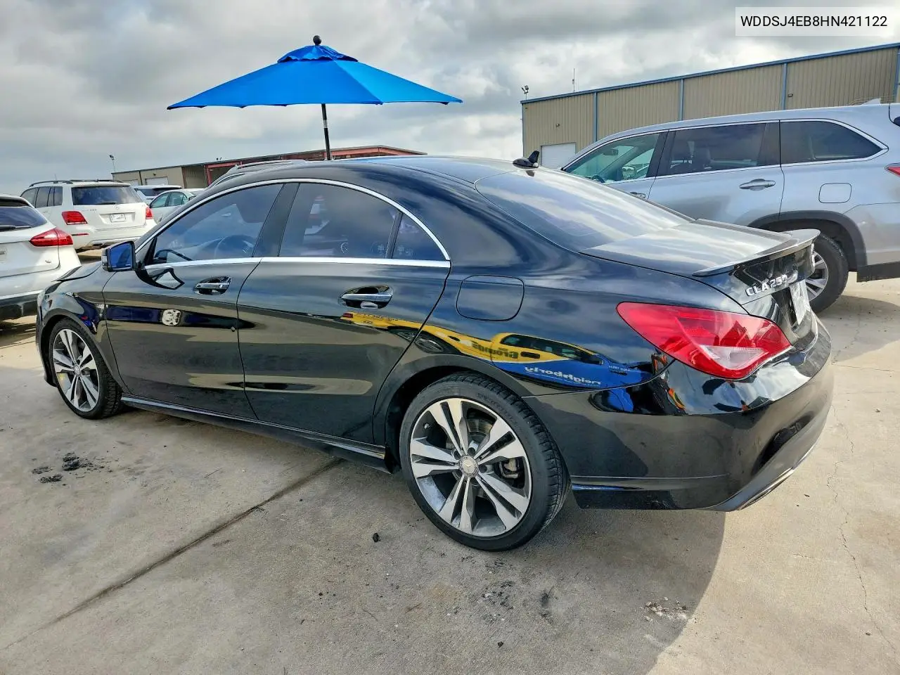 2017 Mercedes-Benz Cla 250 VIN: WDDSJ4EB8HN421122 Lot: 61484926