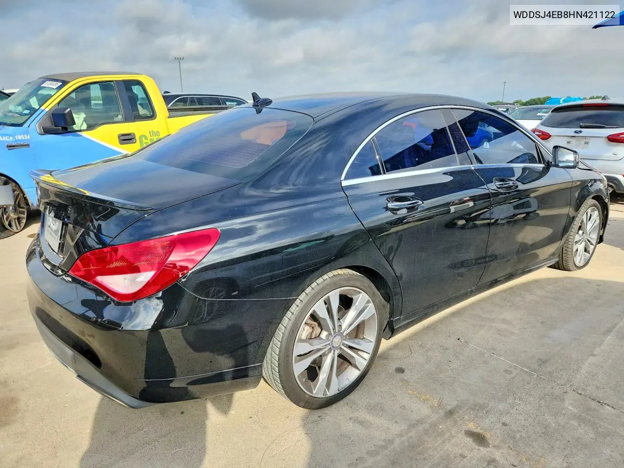 2017 Mercedes-Benz Cla 250 VIN: WDDSJ4EB8HN421122 Lot: 61484926