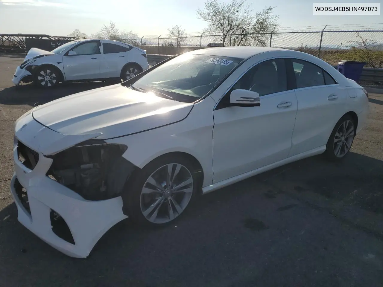 WDDSJ4EB5HN497073 2017 Mercedes-Benz Cla 250