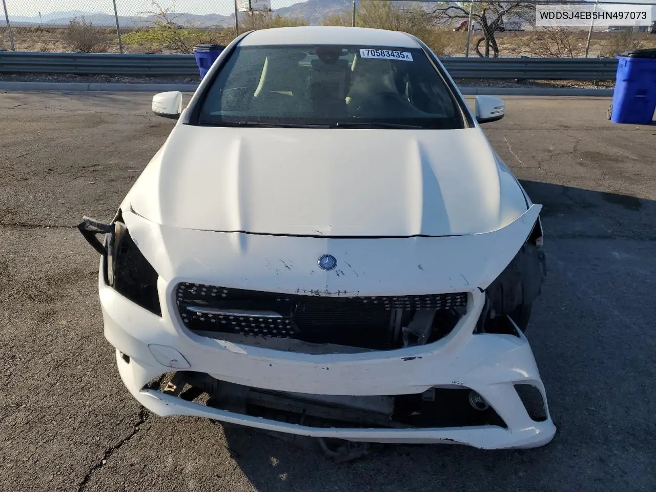 WDDSJ4EB5HN497073 2017 Mercedes-Benz Cla 250