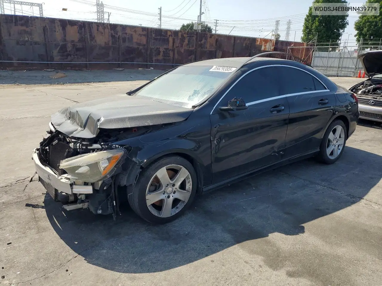 2017 Mercedes-Benz Cla 250 VIN: WDDSJ4EB8HN439779 Lot: 85629385