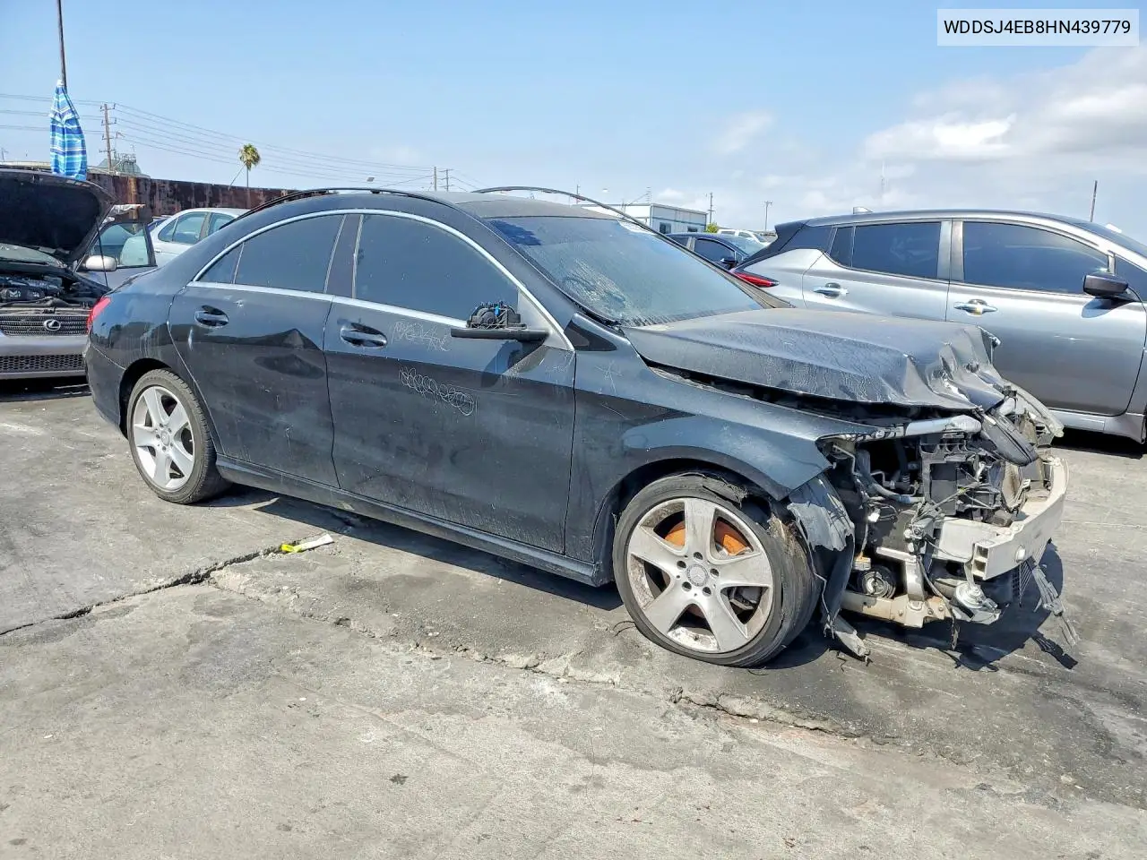 2017 Mercedes-Benz Cla 250 VIN: WDDSJ4EB8HN439779 Lot: 85629385