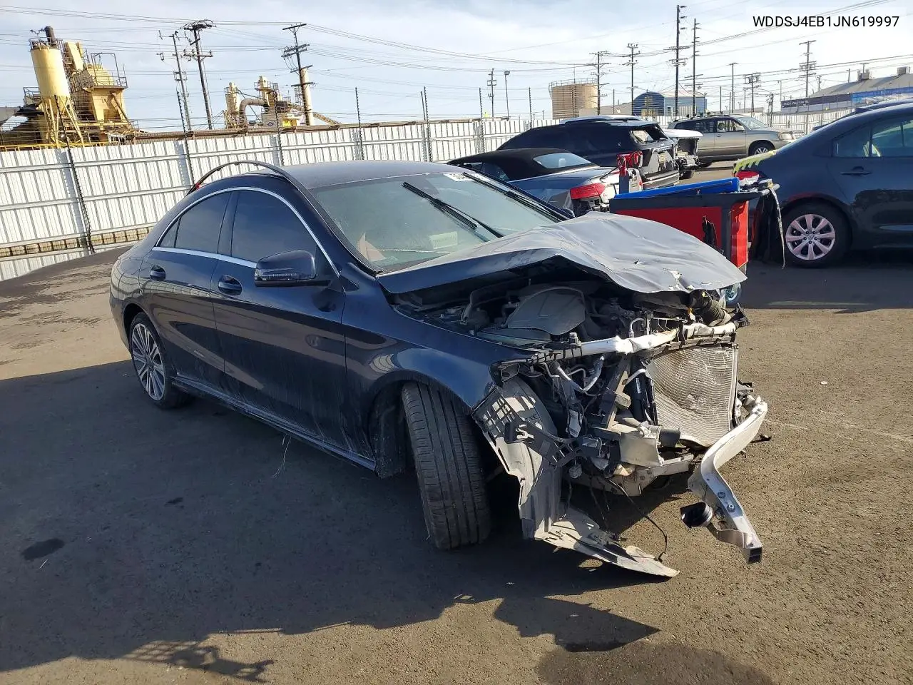 WDDSJ4EB1JN619997 2018 Mercedes-Benz Cla 250