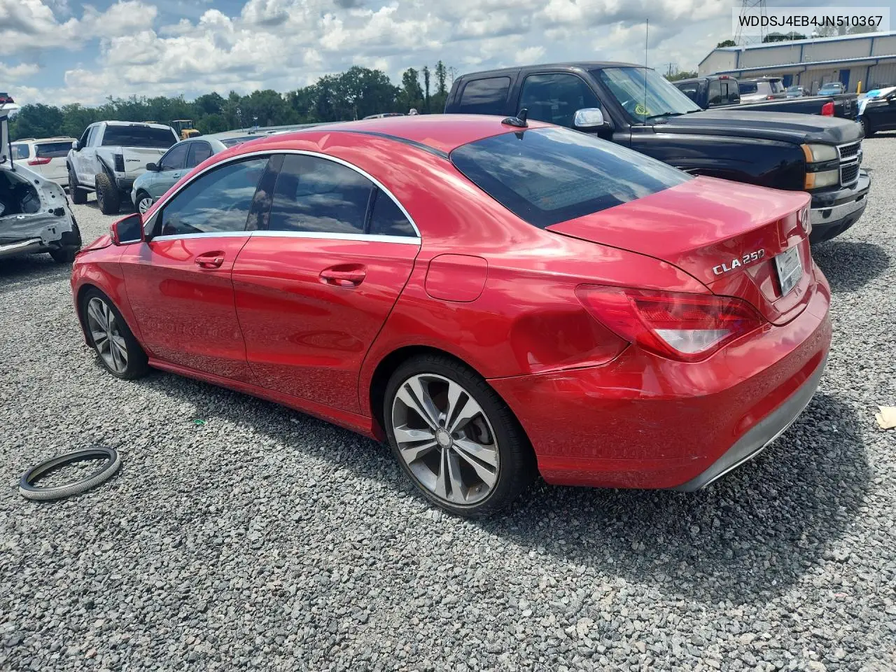 2018 Mercedes-Benz Cla 250 VIN: WDDSJ4EB4JN510367 Lot: 57828276