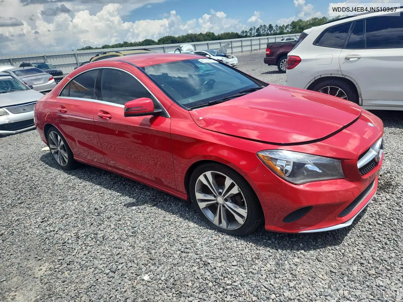 2018 Mercedes-Benz Cla 250 VIN: WDDSJ4EB4JN510367 Lot: 57828276