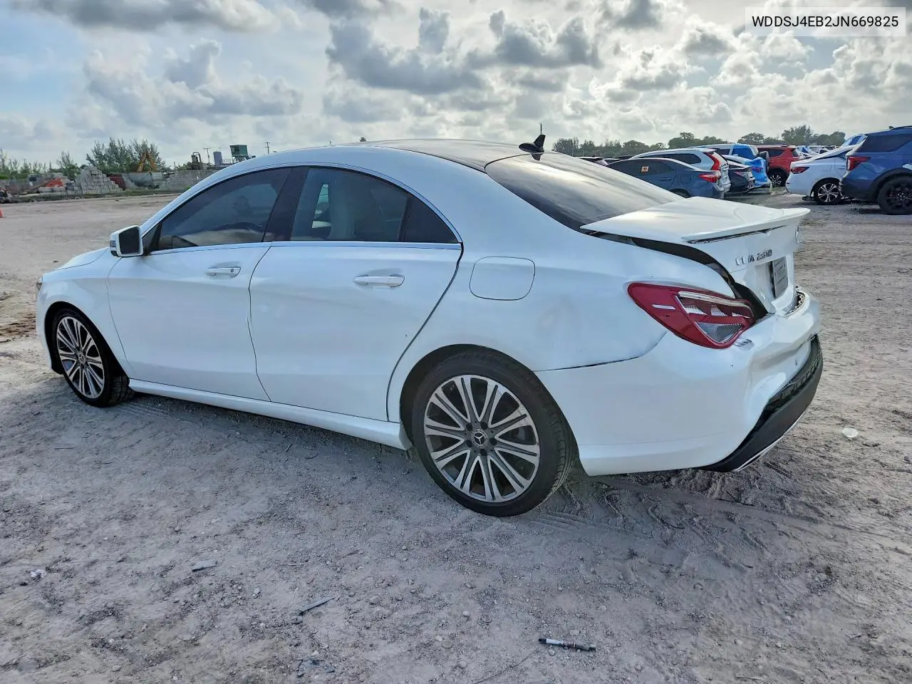 WDDSJ4EB2JN669825 2018 Mercedes-Benz Cla 250