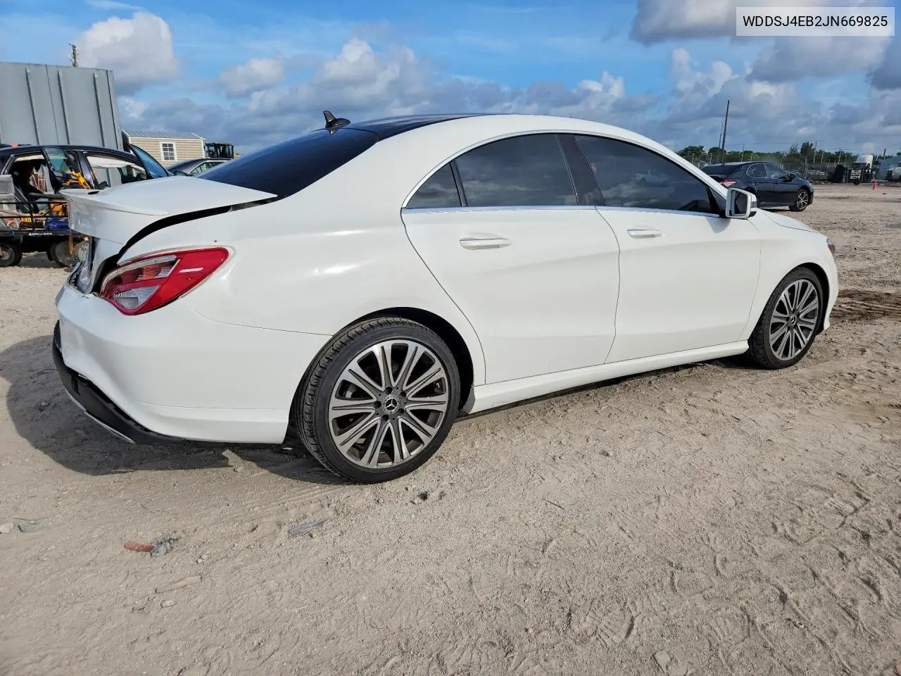 WDDSJ4EB2JN669825 2018 Mercedes-Benz Cla 250