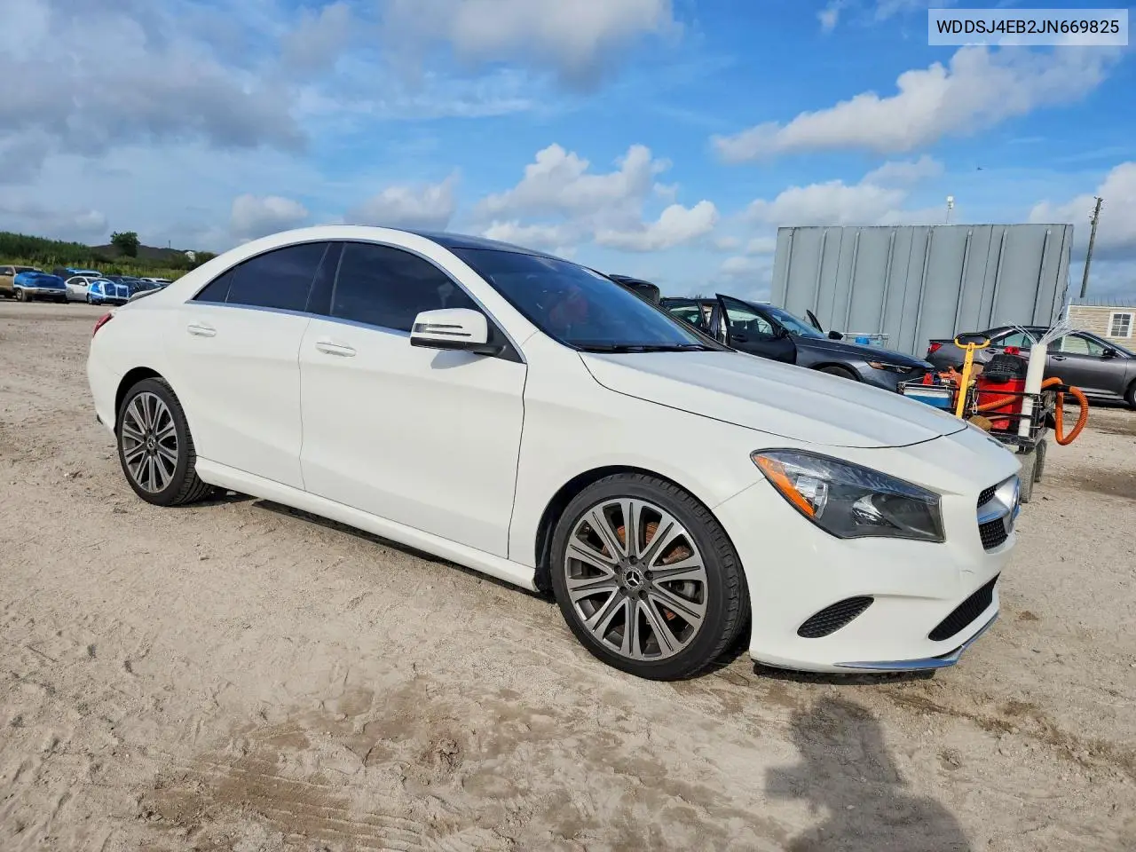 WDDSJ4EB2JN669825 2018 Mercedes-Benz Cla 250