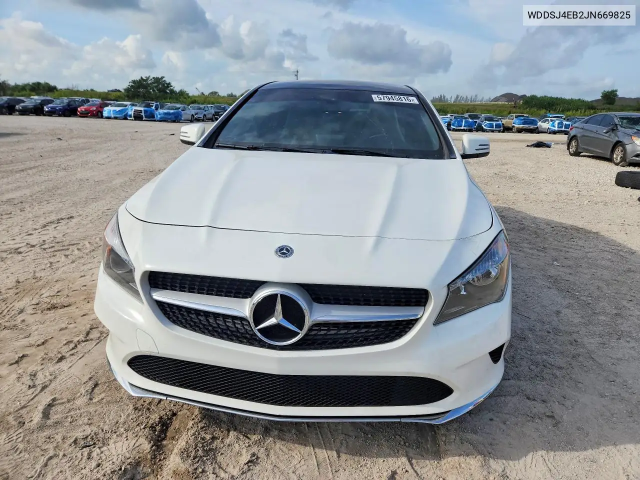 WDDSJ4EB2JN669825 2018 Mercedes-Benz Cla 250