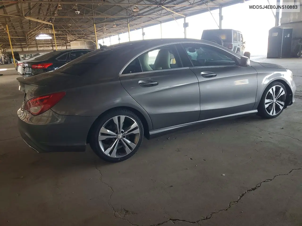 2018 Mercedes-Benz Cla 250 VIN: WDDSJ4EB0JN510883 Lot: 58473346