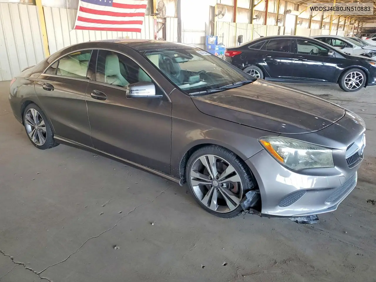 2018 Mercedes-Benz Cla 250 VIN: WDDSJ4EB0JN510883 Lot: 58473346