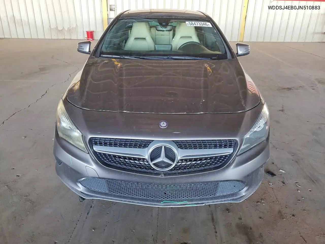 2018 Mercedes-Benz Cla 250 VIN: WDDSJ4EB0JN510883 Lot: 58473346