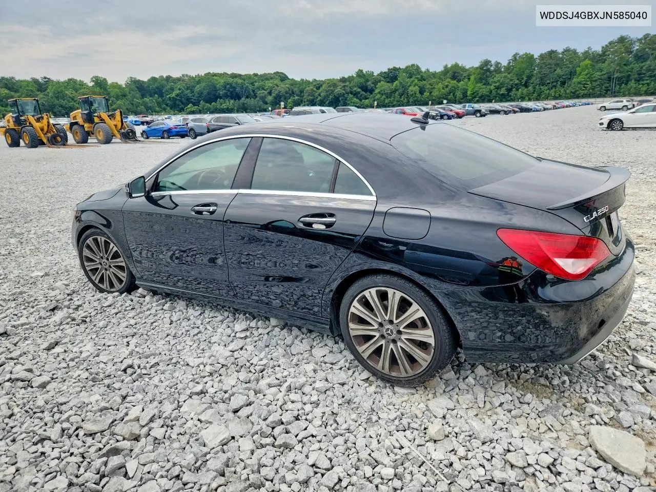 2018 Mercedes-Benz Cla 250 4Matic VIN: WDDSJ4GBXJN585040 Lot: 58699266