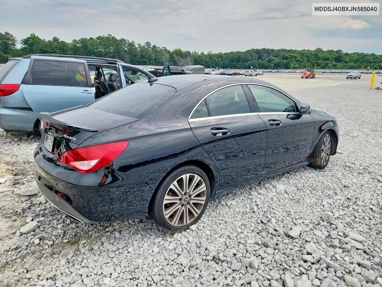 2018 Mercedes-Benz Cla 250 4Matic VIN: WDDSJ4GBXJN585040 Lot: 58699266