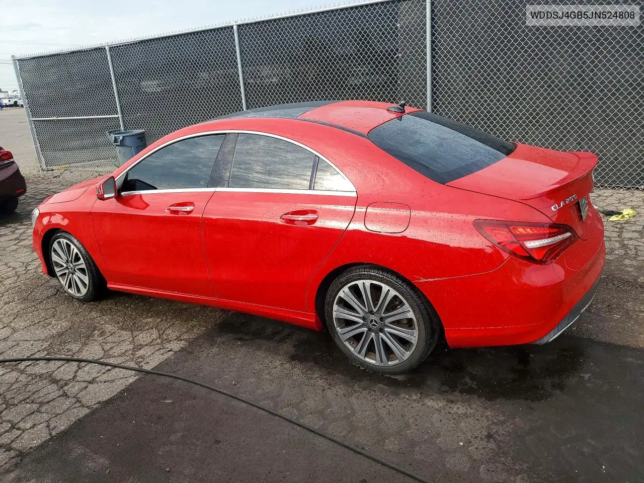 2018 Mercedes-Benz Cla 250 4Matic VIN: WDDSJ4GB5JN524808 Lot: 59100846