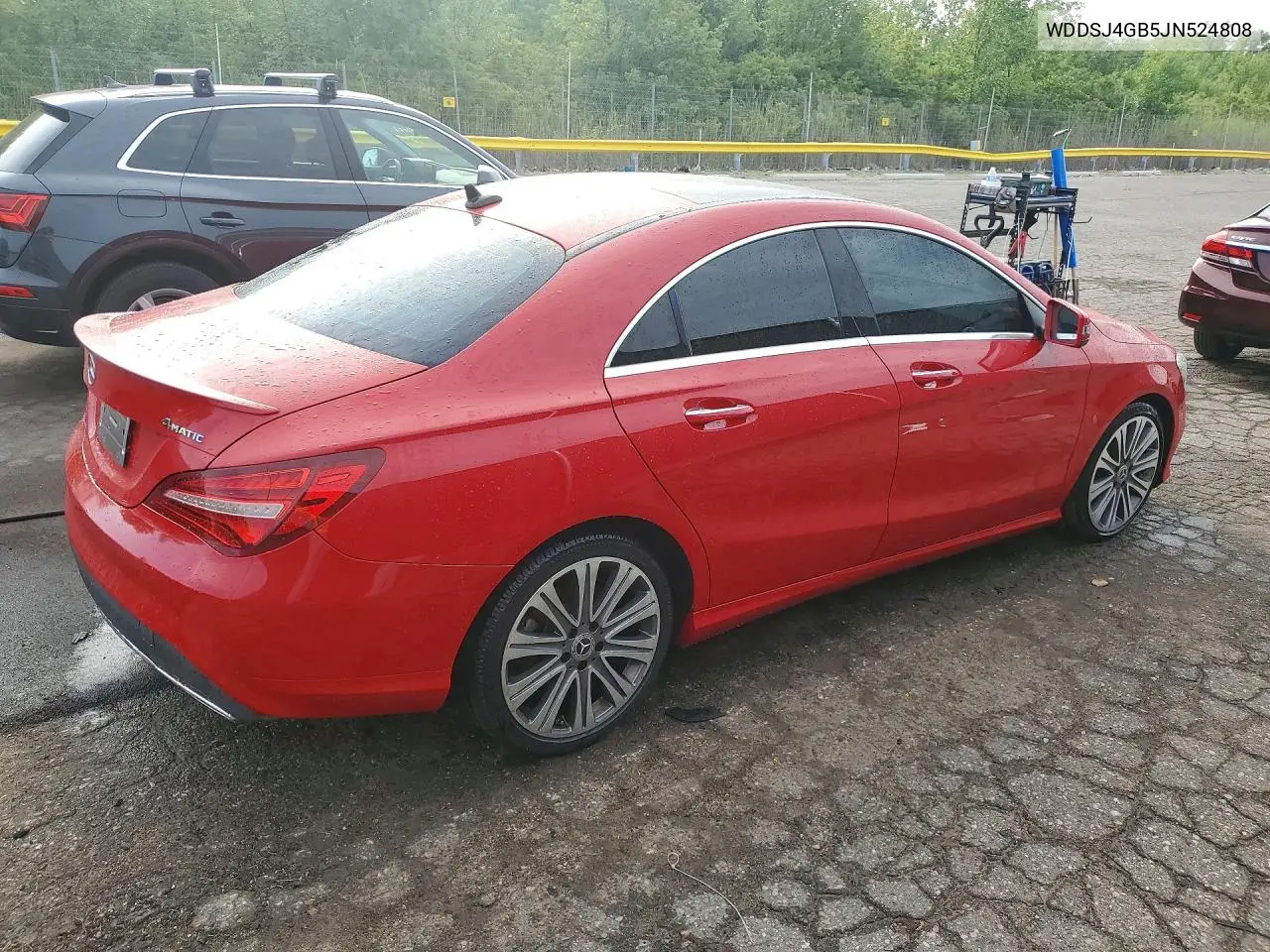 2018 Mercedes-Benz Cla 250 4Matic VIN: WDDSJ4GB5JN524808 Lot: 59100846