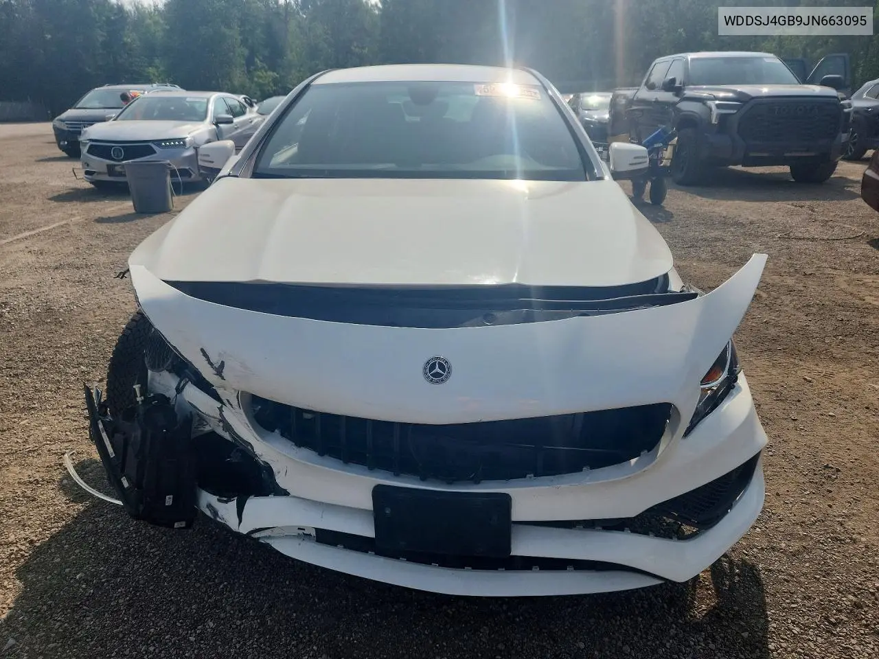 2018 Mercedes-Benz Cla 250 4Matic VIN: WDDSJ4GB9JN663095 Lot: 59338686