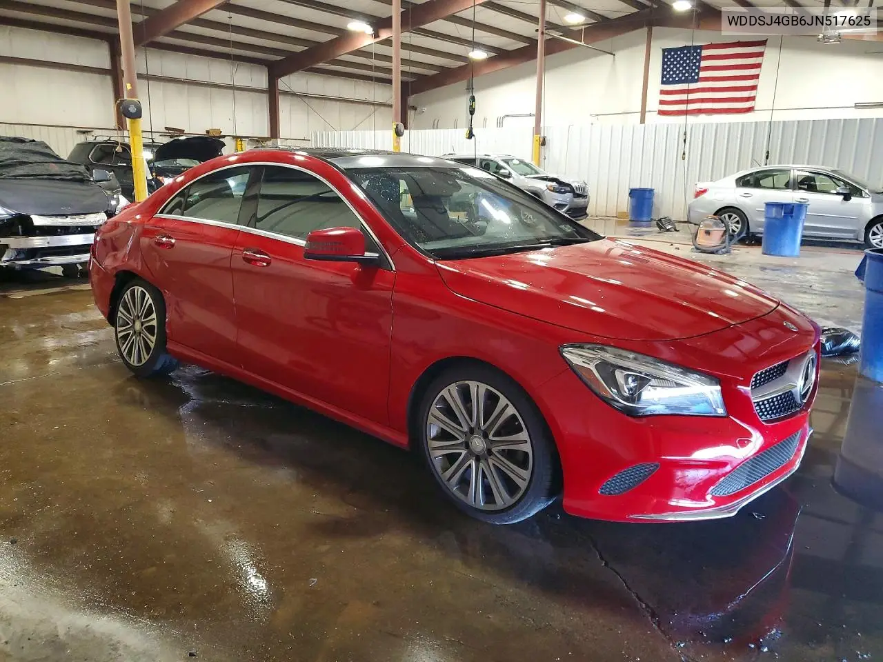 2018 Mercedes-Benz Cla 250 4Matic VIN: WDDSJ4GB6JN517625 Lot: 59606046