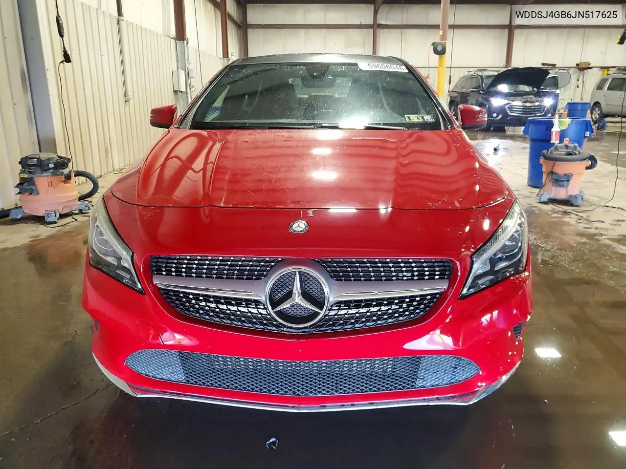 2018 Mercedes-Benz Cla 250 4Matic VIN: WDDSJ4GB6JN517625 Lot: 59606046