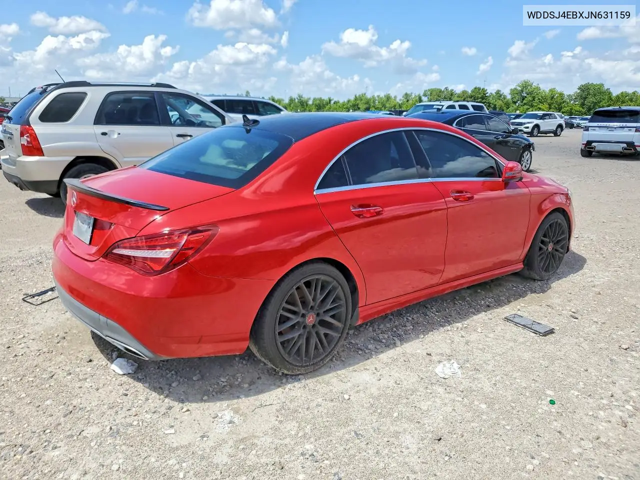 2018 Mercedes-Benz Cla 250 VIN: WDDSJ4EBXJN631159 Lot: 59912386