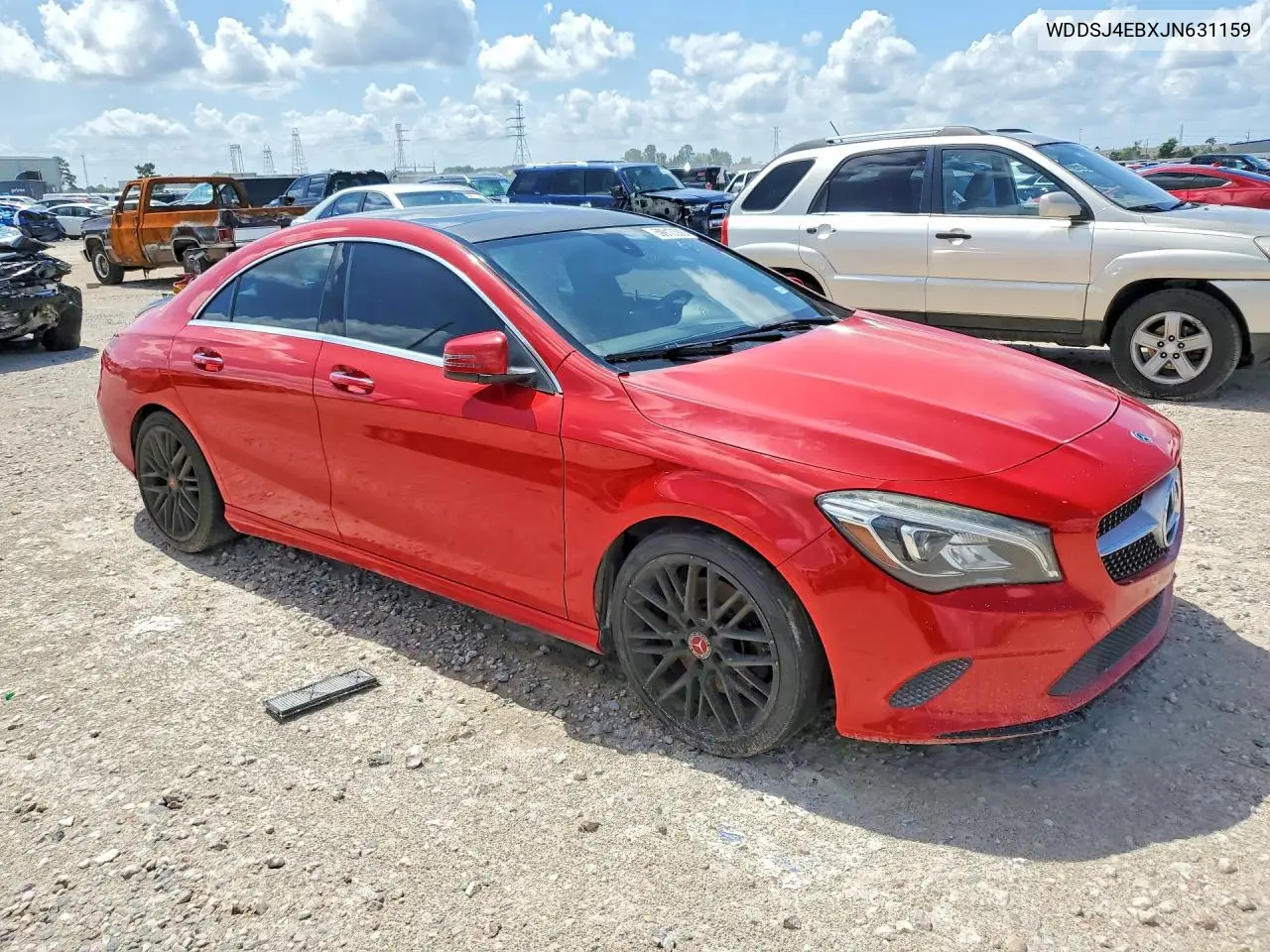 2018 Mercedes-Benz Cla 250 VIN: WDDSJ4EBXJN631159 Lot: 59912386