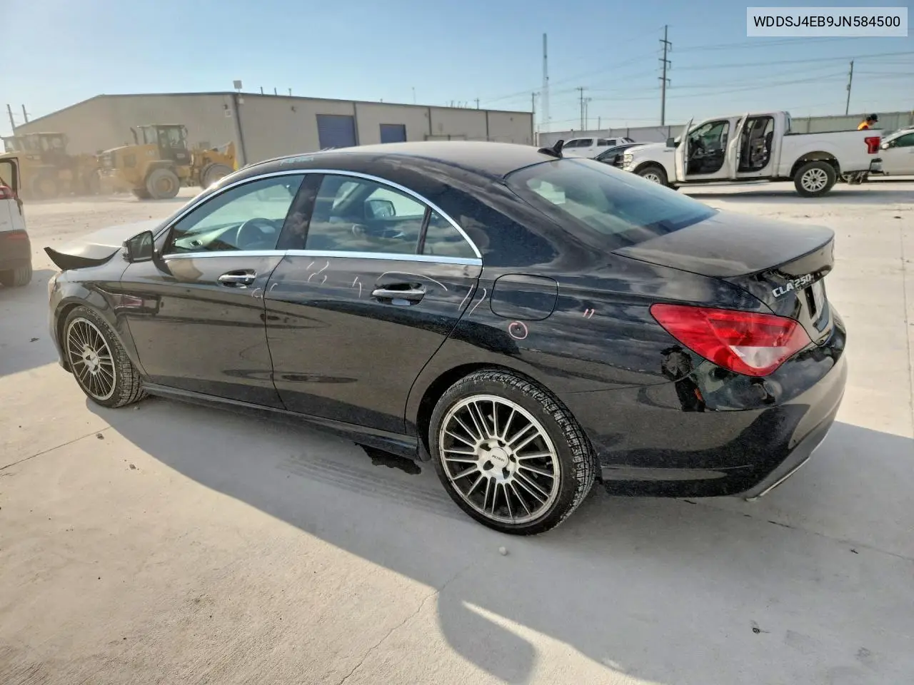 2018 Mercedes-Benz Cla 250 VIN: WDDSJ4EB9JN584500 Lot: 59966086