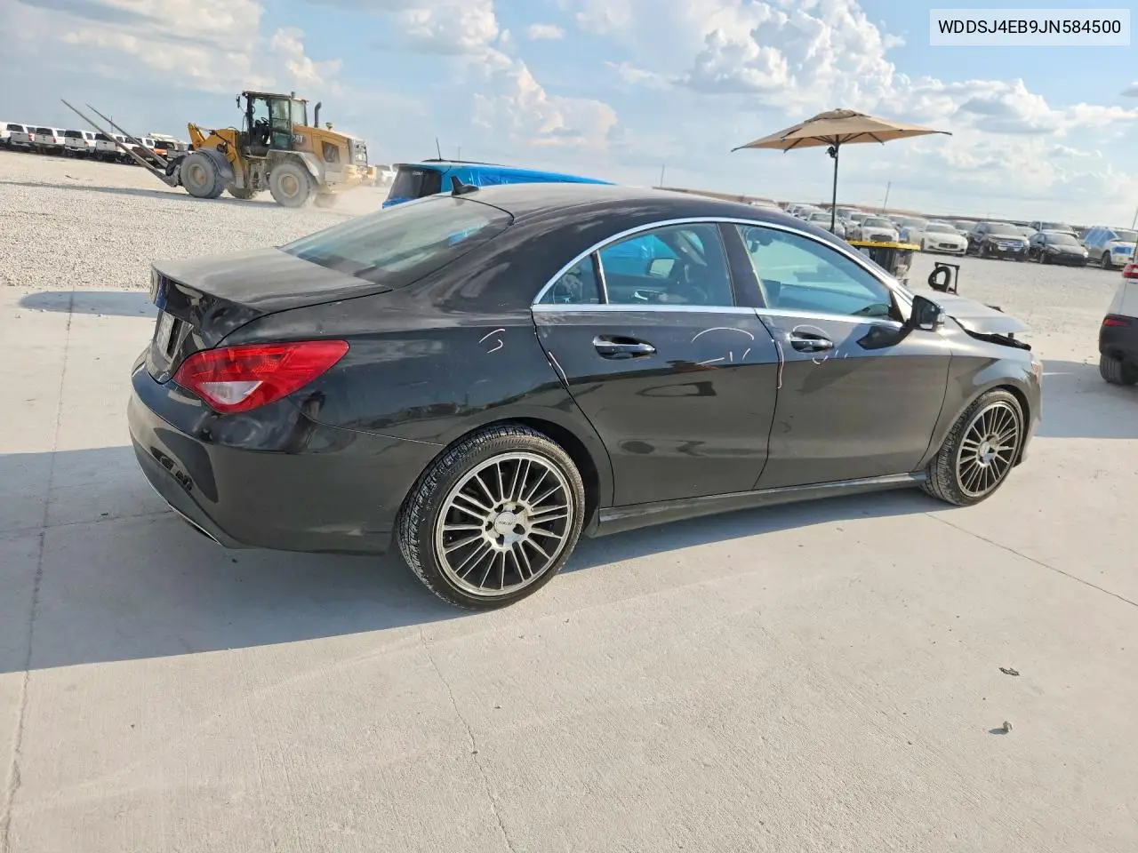 2018 Mercedes-Benz Cla 250 VIN: WDDSJ4EB9JN584500 Lot: 59966086