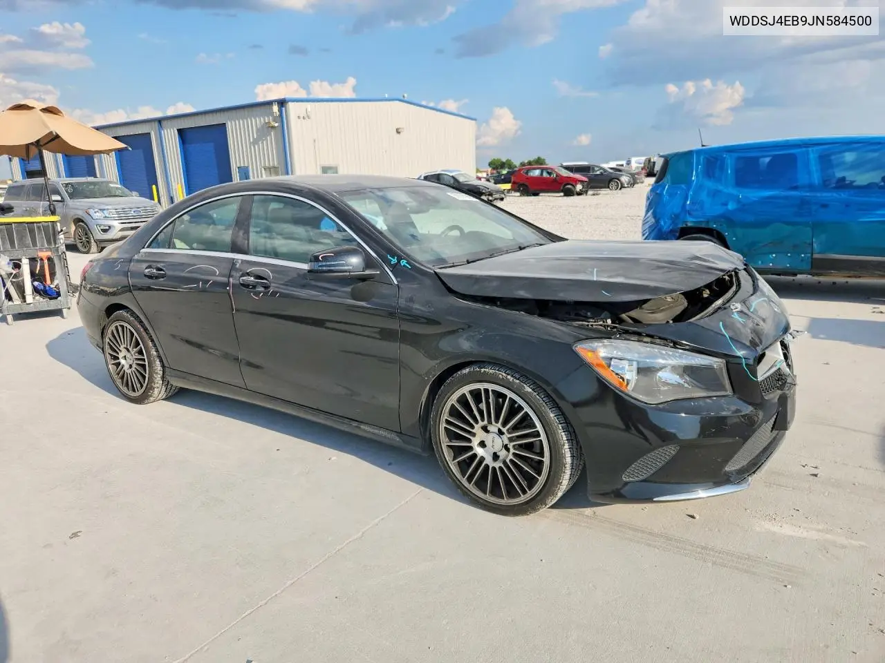 2018 Mercedes-Benz Cla 250 VIN: WDDSJ4EB9JN584500 Lot: 59966086