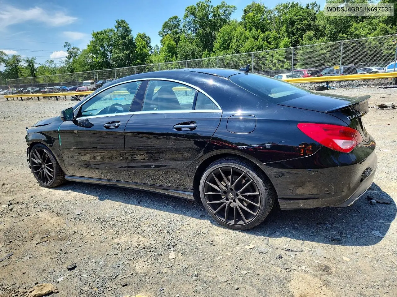 2018 Mercedes-Benz Cla 250 4Matic VIN: WDDSJ4GB5JN697535 Lot: 60395036