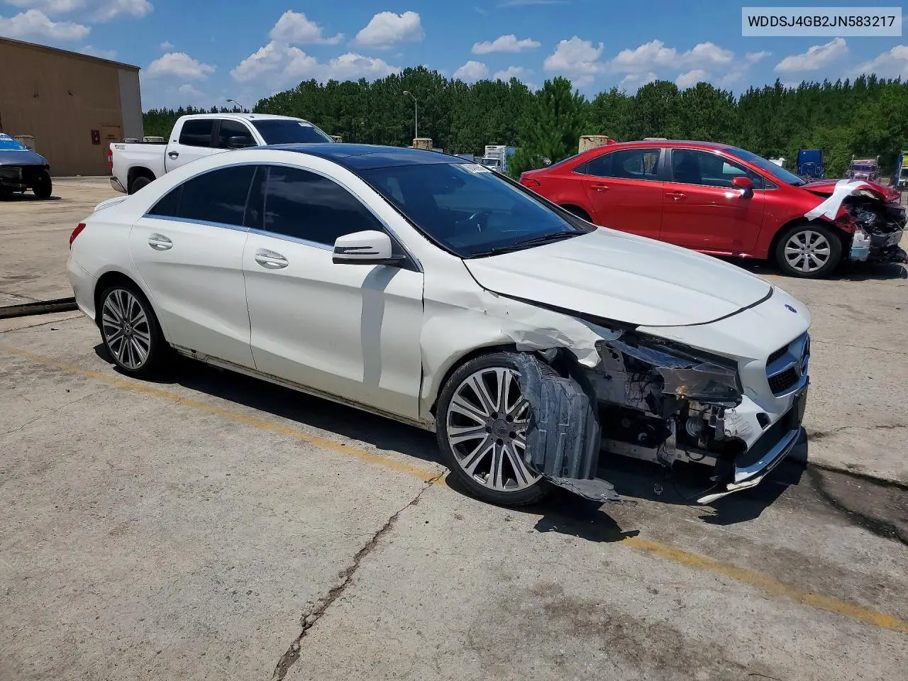 2018 Mercedes-Benz Cla 250 4Matic VIN: WDDSJ4GB2JN583217 Lot: 60469956