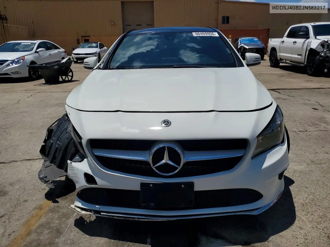 2018 Mercedes-Benz Cla 250 4Matic VIN: WDDSJ4GB2JN583217 Lot: 60469956