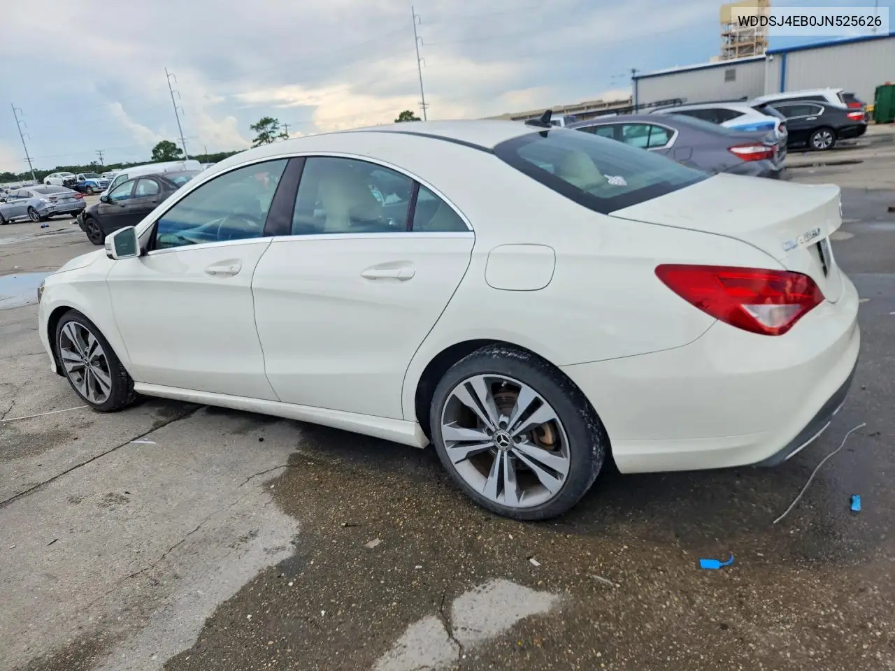 2018 Mercedes-Benz Cla 250 VIN: WDDSJ4EB0JN525626 Lot: 60518346