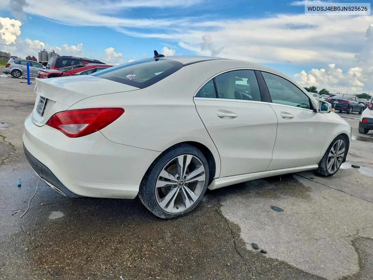2018 Mercedes-Benz Cla 250 VIN: WDDSJ4EB0JN525626 Lot: 60518346