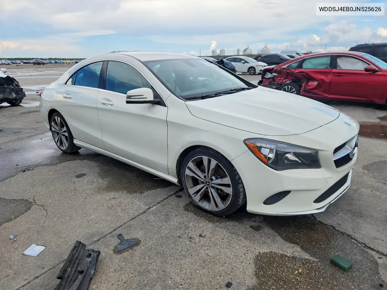 2018 Mercedes-Benz Cla 250 VIN: WDDSJ4EB0JN525626 Lot: 60518346