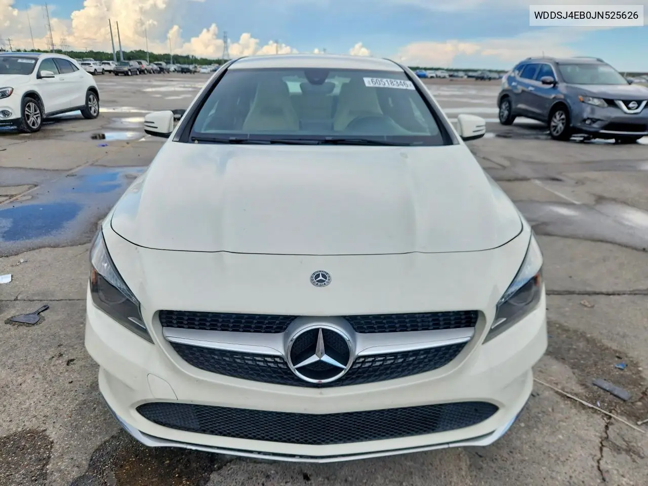 2018 Mercedes-Benz Cla 250 VIN: WDDSJ4EB0JN525626 Lot: 60518346