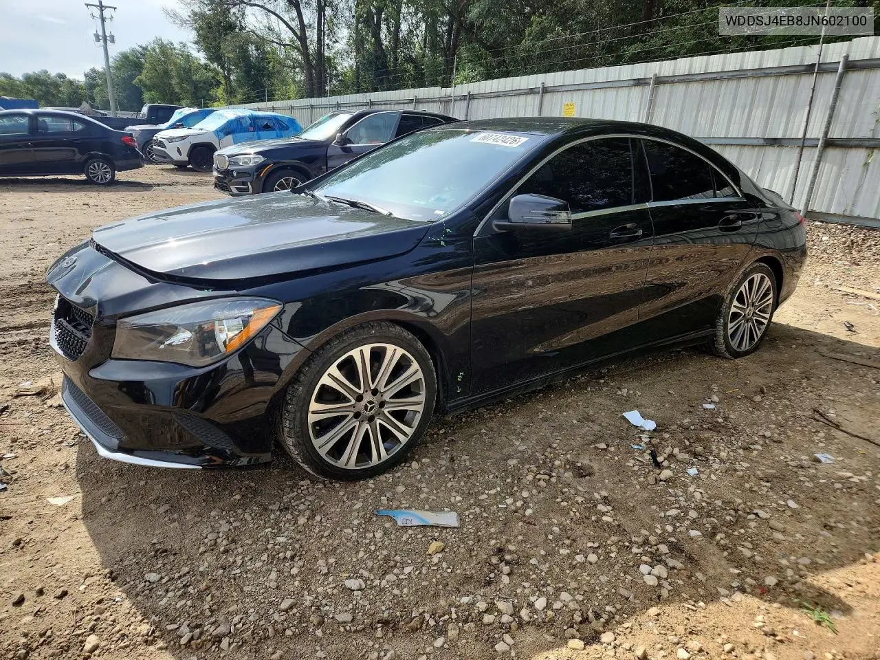 2018 Mercedes-Benz Cla 250 VIN: WDDSJ4EB8JN602100 Lot: 60742426