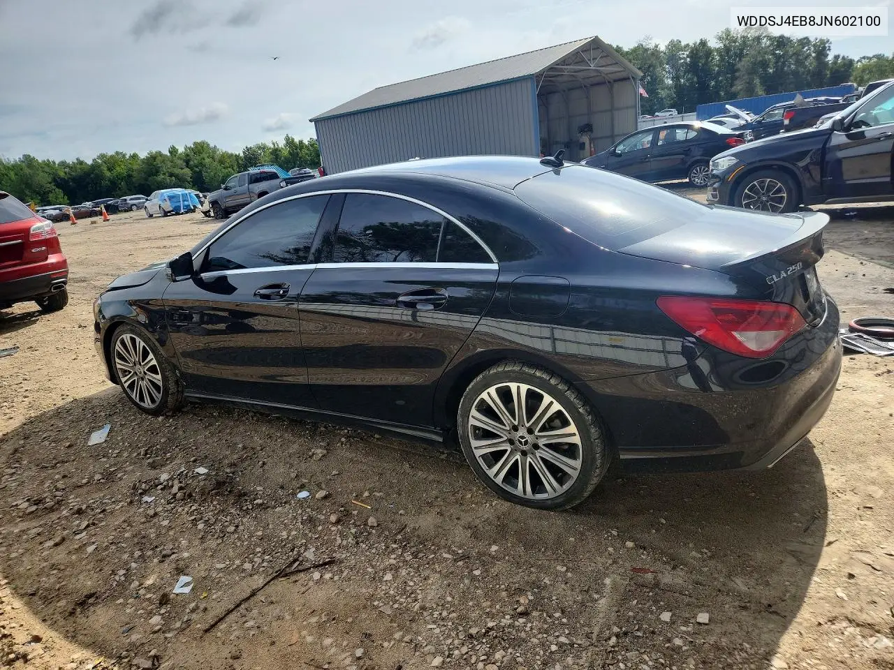 2018 Mercedes-Benz Cla 250 VIN: WDDSJ4EB8JN602100 Lot: 60742426