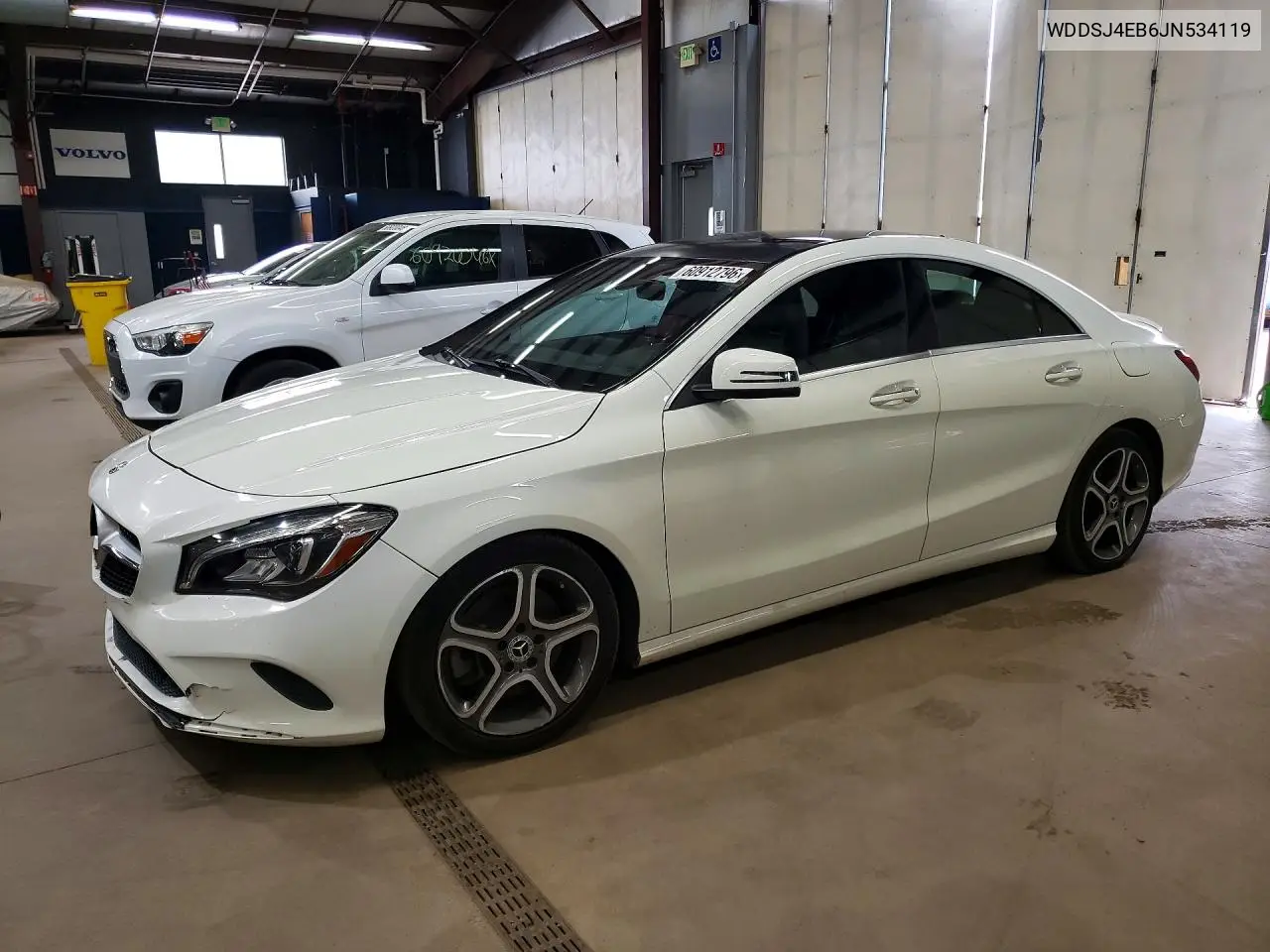 2018 Mercedes-Benz Cla 250 VIN: WDDSJ4EB6JN534119 Lot: 60912796