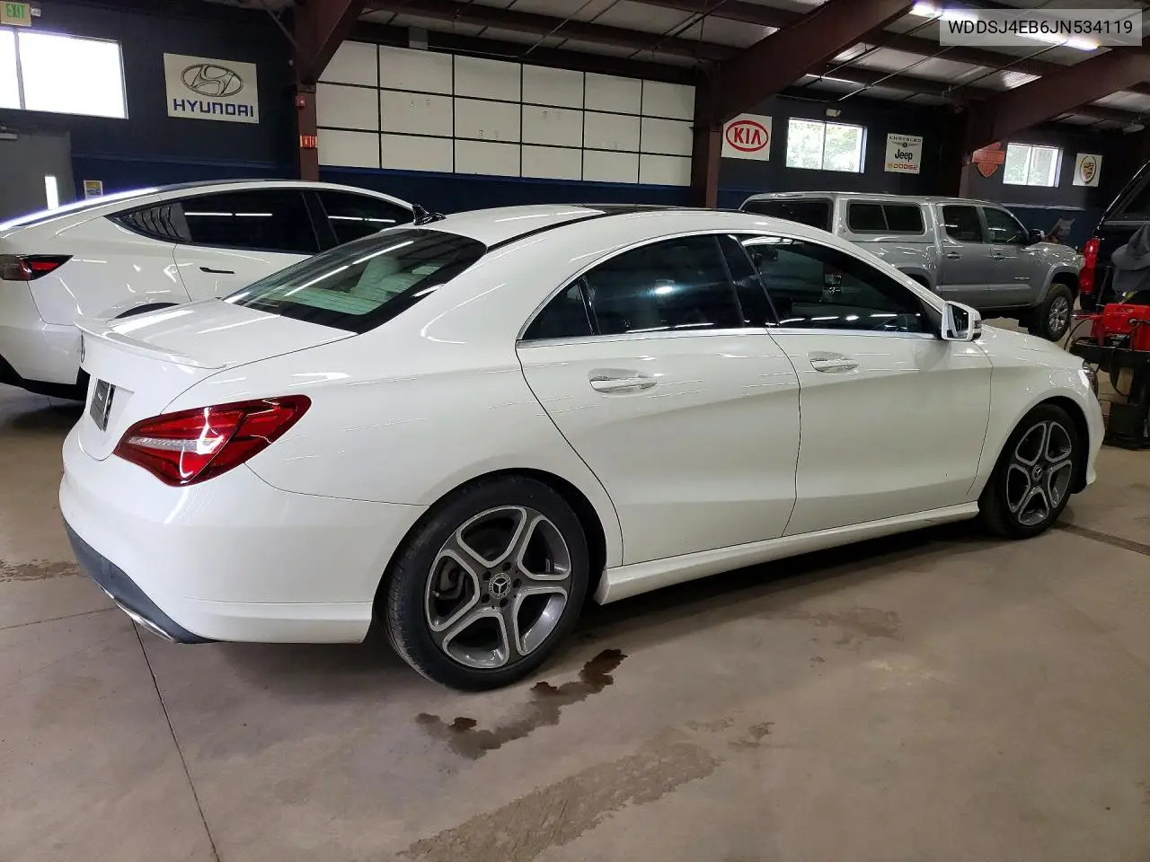 2018 Mercedes-Benz Cla 250 VIN: WDDSJ4EB6JN534119 Lot: 60912796
