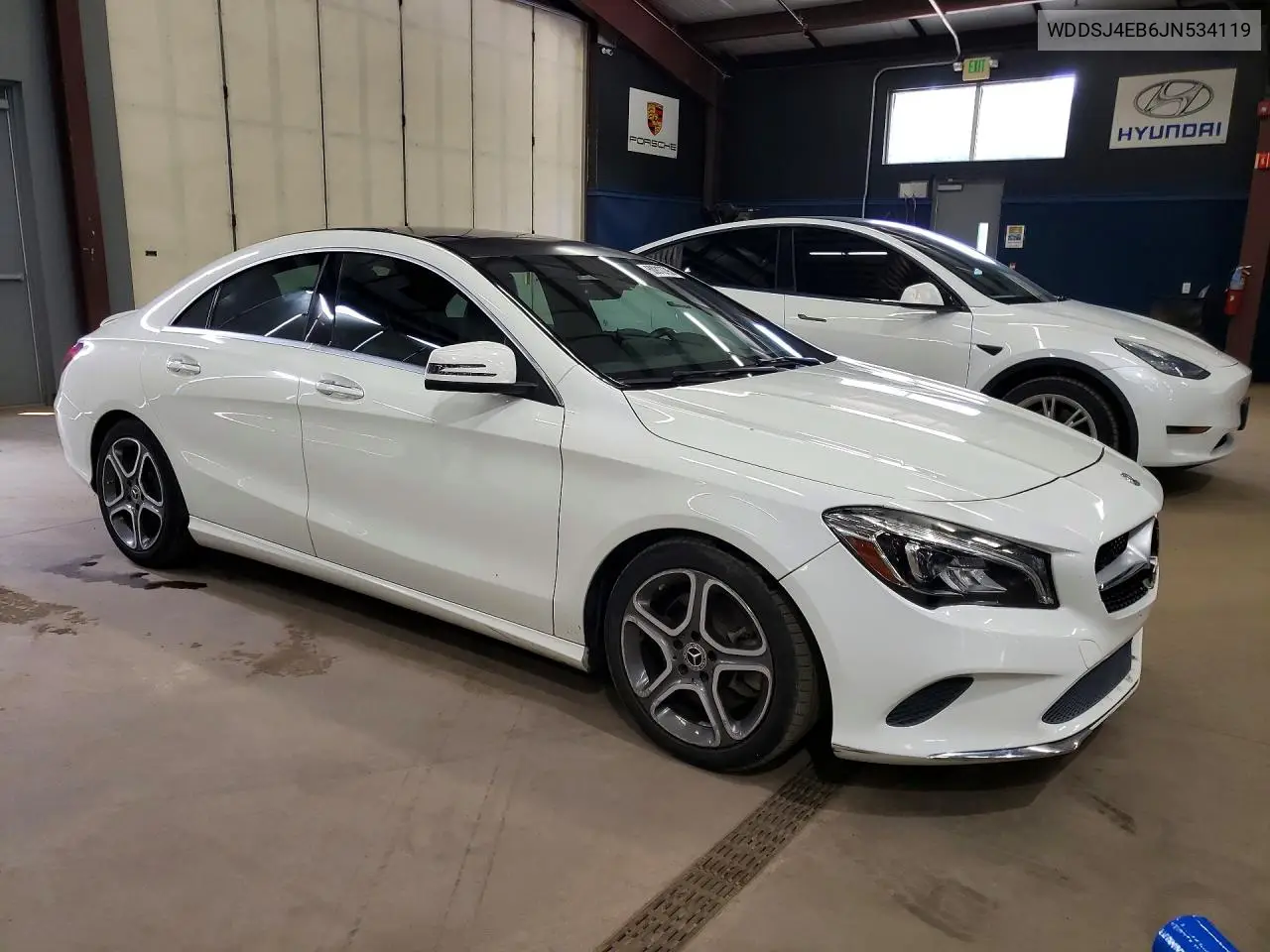 2018 Mercedes-Benz Cla 250 VIN: WDDSJ4EB6JN534119 Lot: 60912796