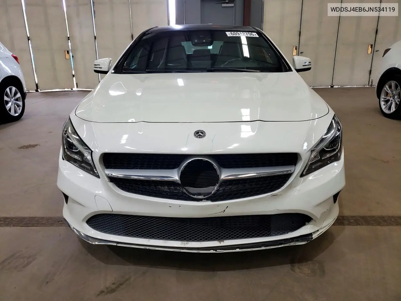 2018 Mercedes-Benz Cla 250 VIN: WDDSJ4EB6JN534119 Lot: 60912796