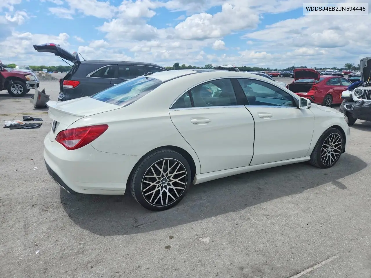 2018 Mercedes-Benz Cla 250 VIN: WDDSJ4EB2JN594446 Lot: 60948126