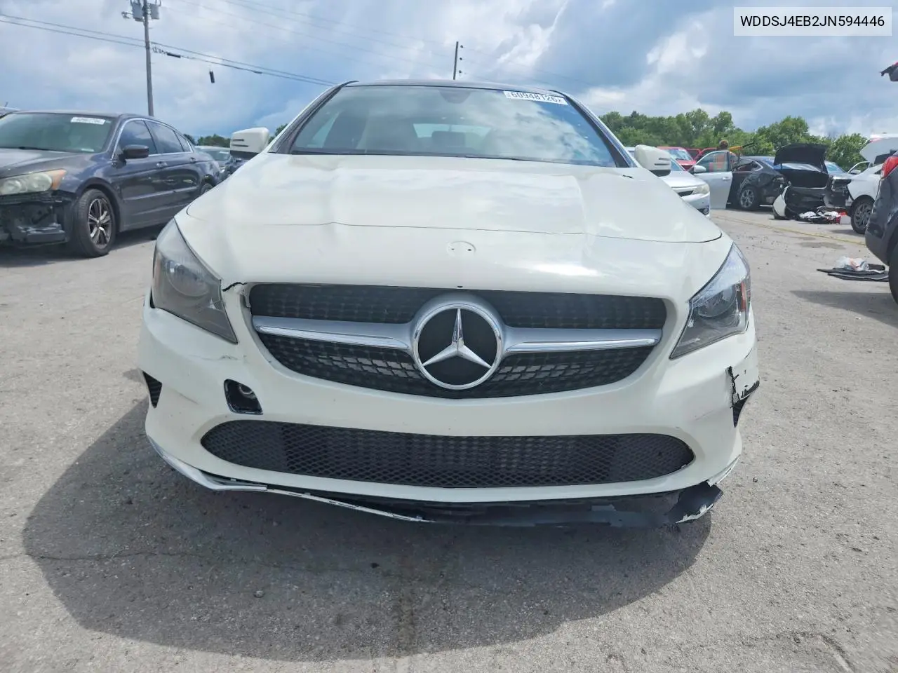 2018 Mercedes-Benz Cla 250 VIN: WDDSJ4EB2JN594446 Lot: 60948126