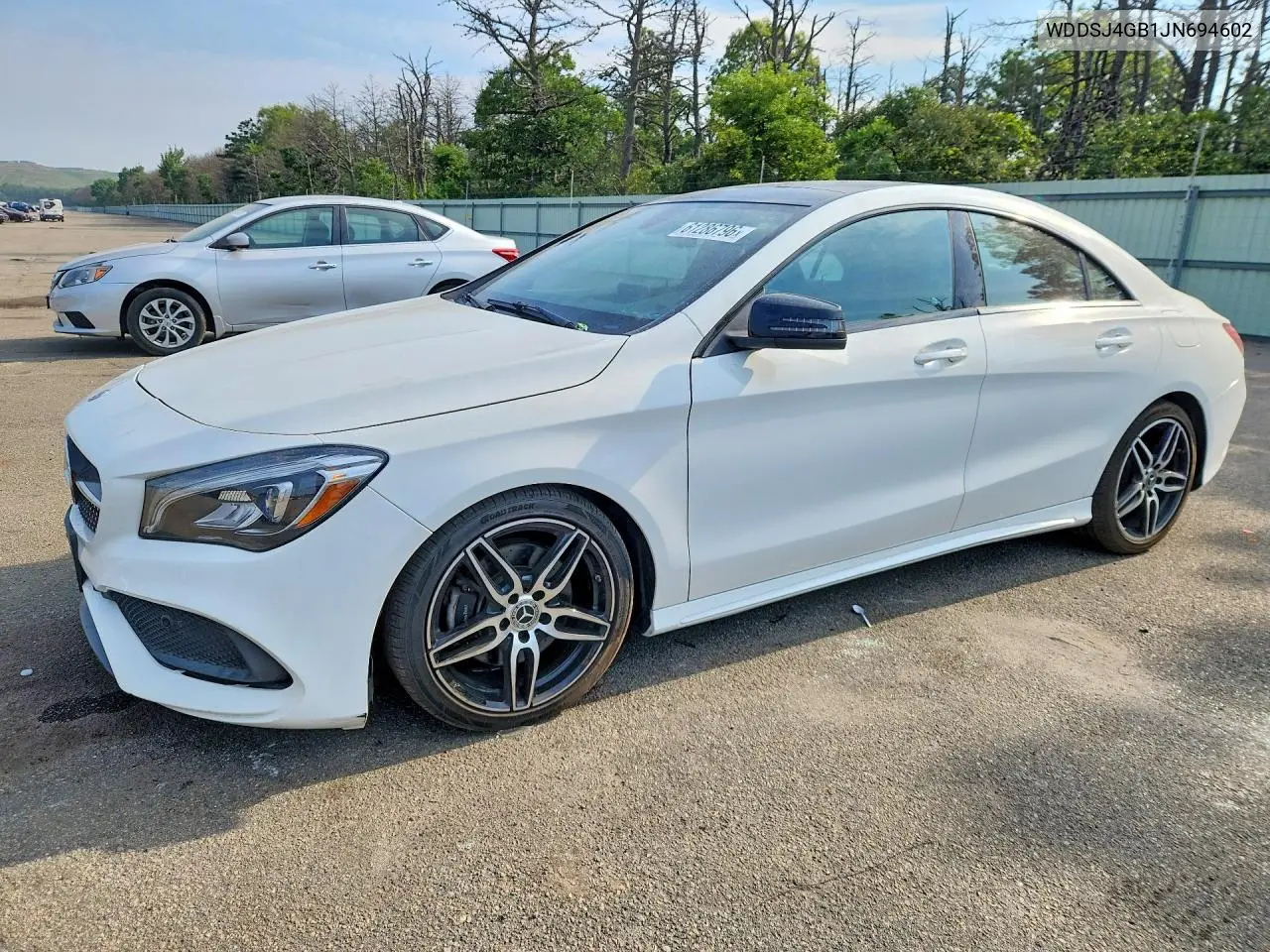 2018 Mercedes-Benz Cla 250 4Matic VIN: WDDSJ4GB1JN694602 Lot: 61286796