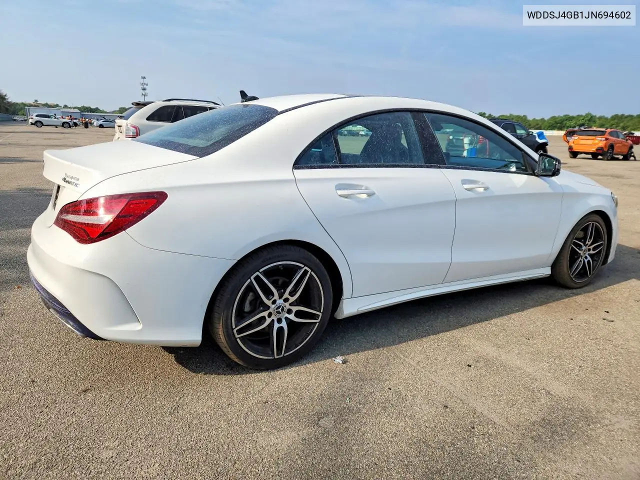 2018 Mercedes-Benz Cla 250 4Matic VIN: WDDSJ4GB1JN694602 Lot: 61286796