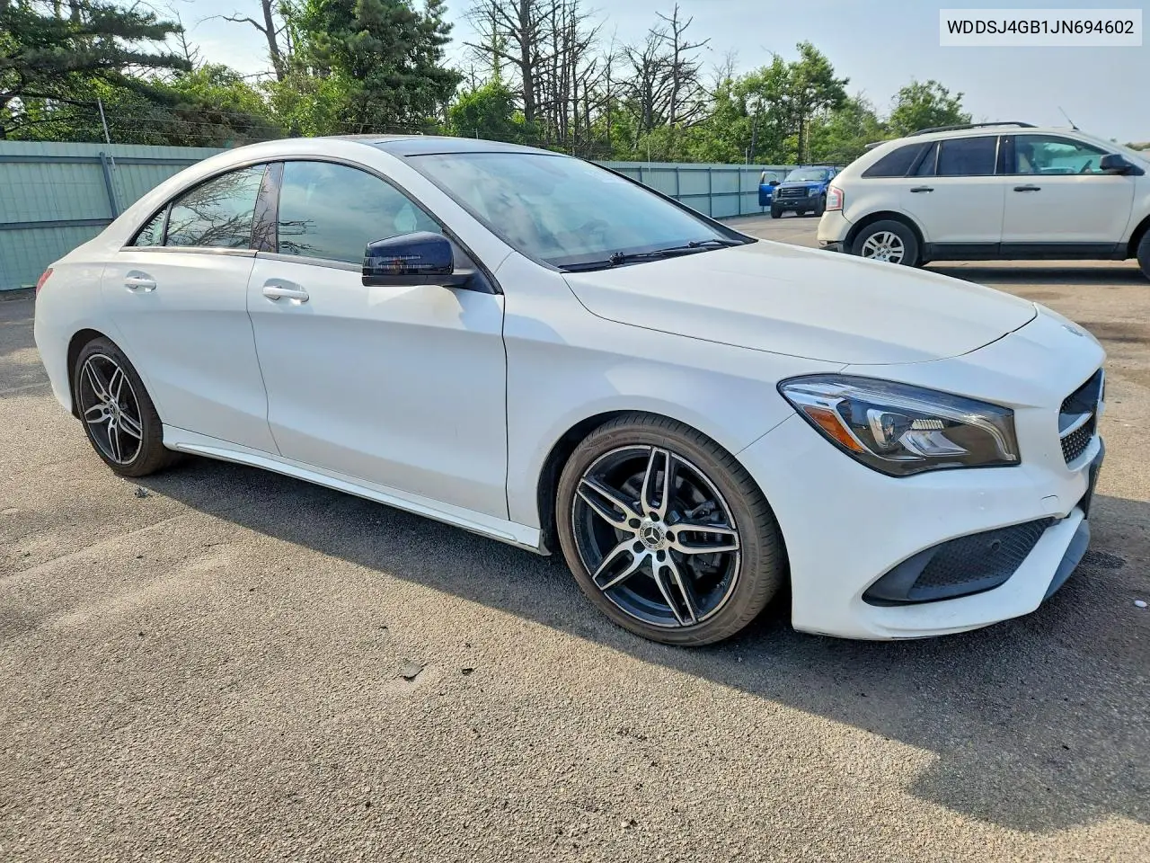 2018 Mercedes-Benz Cla 250 4Matic VIN: WDDSJ4GB1JN694602 Lot: 61286796
