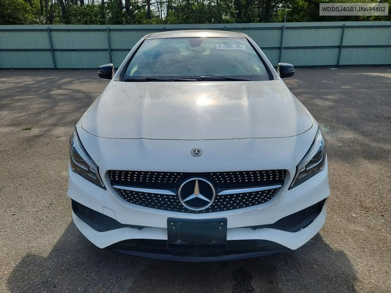 2018 Mercedes-Benz Cla 250 4Matic VIN: WDDSJ4GB1JN694602 Lot: 61286796